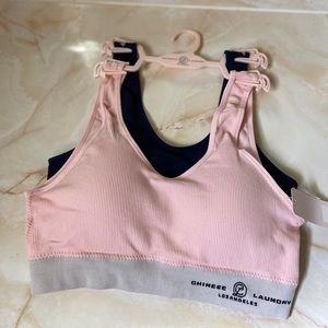 Chinese Laundry wireless sport bra size L